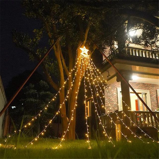 LUZ DE CASCADA NAVIDEÑA 317 LEDs