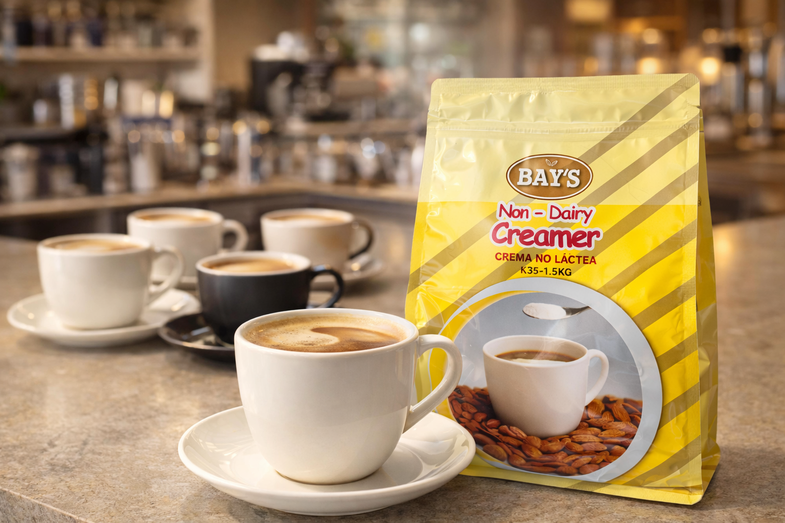 Disfruta tu café cremoso… sin lactosa